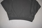 Vintage Sweatshirt Blank Mens Xl Faded Black Raglan Crewneck Pullover Distressed