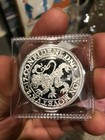 2017 Netherlands 1 Ounce Silver Lion Dollar -restrike- Bu