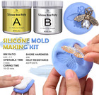 Flexible Silicone Putty Kit - 2 5 Lb For Easy Mold Making   Casting