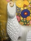 Art Deco Mcm Jonathan Adler Menagerie Kangaroo Sculpture