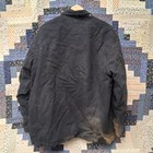 Rasco Fr Heavy Duck Canvas Work Coat Jacket Xl Regular Black Flame Resistant