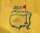 Rory Mcilroy Champion Pga Autographed Signed 2025 Masters Pin Flag Beckett