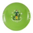 Slippery Racer 26 Inch Buddy The Elf Metal Saucer Sled With Rope Handles  Green