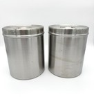 2 Vollrath 80600s Stainless Steel 8 Qt Inset Pots W  Lids Usa Commercial Grade