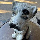 Vtg Mcm Ceramic Terrier Schnauzer Dog Figurine Brazil Mold 4150 Seated Puppy 6   
