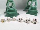 Angry Birds Star Wars At-at Attack Game Incomplete Missing Rebel Figures