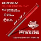 Stewmac Fret End Dressing File - Safely Fix Sharp Frets