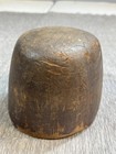 Antique Primitive Millinery Wood Hat Block Mold Form Hatter Tool 6 7 8   5 3 8