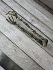 Antique Italian Brass Bellini Claw Sugar Ice Tongs Italy Chicken Claw Talon