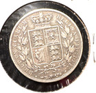 Great Britain 1887 Half Crown Km 756 Vf 