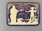 1906 Berlin Germany Farm Expo Agricultural Advertising Poster Stamp Cinderella