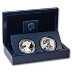 2012-s Us Mint Silver Eagle San Francisco Two Coin Proof Set W all Ogp