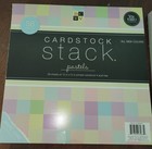 12x12 Huge Lot  Scrapbook Paper cardstock Pads And Loose Sheets Variety Destash