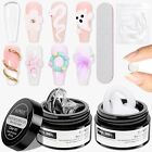 3d Nail Art Gel Clear And White Solid Builder Gel For Nails Non-stick Hand Sculp