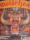 Original Motorhead - 1995 Sacrifice Album Promo Poster