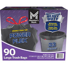 Member s Mark Power Flex 33-gallon Large Trash Bags  90 Ct 