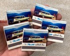 1958 Plymouth Fury St Louis Missouri Car Dealer  5  Matchbooks - Mint