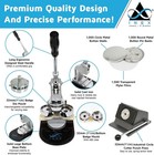 Button Making Machine 32mm 1   Inch Kit  1000 Pin Badges  Punch Press  Free Parrt