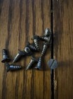 Antique Wood Screws  5 X 3 8    Flat Head Slotted American Made Free Shipping 12pk