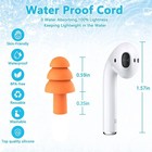 5 Pairs Sleep Earplugs silicone Ear Plugs For Sleeping Noise Cancelling soft Reu