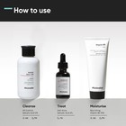 Minimalist Oily Skin Care Kit Face Wash Serum Moisturizer Combo