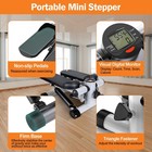 Portable Type Home Fitness Foot Pedal Stepper Machine Lose Weight Running Stair