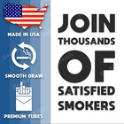 Roxwell Pre Rolled Tubes King Size Blue Cigarette Filter Tubes 200 pack   10 Box