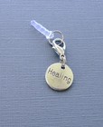 Healing Tag Cell Phone Charm Anti Dust Proof Plug Ear Cap Jack C215