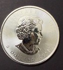 2015 Canada  5 Silver Maple Leaf 1 Oz  9999 Fine Silver Canadian Coin