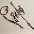 Mixed Lot Of Antique And Vintage Gold Filled Watch Lot