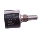 Lot Of 3 Spectrol 534-11102 Precision Potentiometers  10-turn  1kohm  2w Max