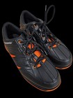Brunswick Warrior M-011 Mens Bowling Shoes Size 9 5 Black Orange Flexslide