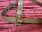 Antique Vintage Leather Strap School Book Carrier Nice Estate Find