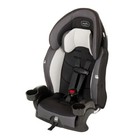 Evenflo Chase Plus 2-in-1 Booster Car Seat Black grey Padded Seat Cover Only