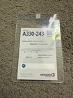 Hawaiian Airlines Pilot Trading Card A330-243 Rainbow Foil 8725 37000