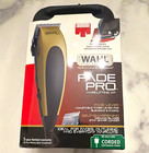 New Wahl Fade Pro Corded Self-sharpening Clipper Kit W  Guards   Case Gold black