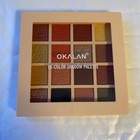 Okalan Natural Color Eyeshadow  16 Color Shadow Palette    New In Case