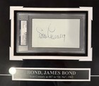 Sean Connery Signed Autograph Cut James Bond Psa dna Auth
