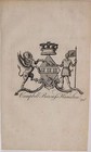 1779 Antique Print   Campbell  Family Crest Coat Of Arms Baroness Hamilton