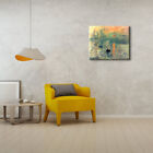 Canvas Print Monet Painting Repro Wall Art Home Office Decor Sunrise Picture