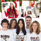 30 Pcs Christmas Iron On Transfer Christmas Ready To Press Vinyl Decals For J   