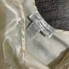 Vintage Soft Moments New York Cream Lace Slip Dress With Adjustable Straps