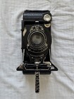 Eastman Kodak No  1a Pocket Kodak Black Vintage Folding Camera - Excellent Shape