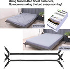 Bed Sheet Holder Straps - Sheet Straps Adjustable Bed Sheet Clips Fasteners Keep