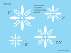 Stencil Joanie Colonial Wheat Star Motif Folk Art Country French Christmas Signs