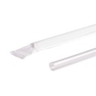 Karat 7 75   Jumbo Straws  5mm  Paper Wrapped - Clear - 2 000 Ct  C9093