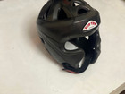 Top Ten Avantgarde Head Guard Black Helmet Kick Boxing Sparring Training Gear 