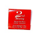 The Basement  2nd Storey  Marina Del Rey  Ca   Vintage Matchbook