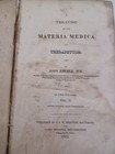 1825 Treatise Of The Materia Medica By Eberle  Vol Ii  Antique Medical Book