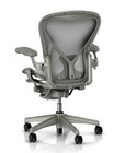 Herman Miller Aeron Mesh Office Desk Chair Large C Fully Adjust Posture Silver